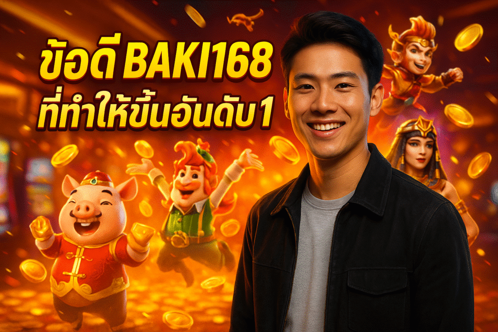 ข้อดี BAKI168 ที่ทำให้ขึ้นอันดับ 1